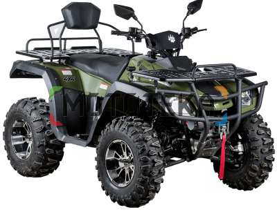 Квадроцикл IRBIS (Ирбис) ATV 350 зелёный с ПСМ