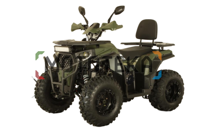 Квадроцикл Мотомир ARMIS 200 армейский зелёный (машинокомплект)