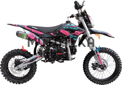 Питбайк BSE (БСЕ) PH 125 17/14 AK47 Aquamarine (050)