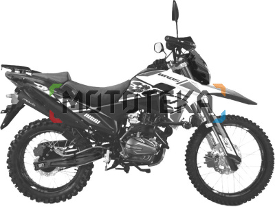 Мотоцикл кроссовый / эндуро RACER (Рейсер) RC300 - GY8B Bros зелёный с ПТС