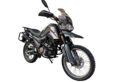 Мотоцикл кроссовый / эндуро Мотомир FIREGUARD 250 TRAVEL тёмно-серый с ПТС (+БАГАЖНИК)