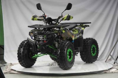 Квадроцикл детский Мотомир ATV BRAVO 125 аниме-красный (машинокомплект)