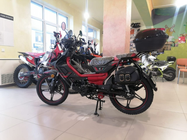 Мопед Скутеретта FXMOTO (ФХМото) RATO 50 (110) серый | Мототека