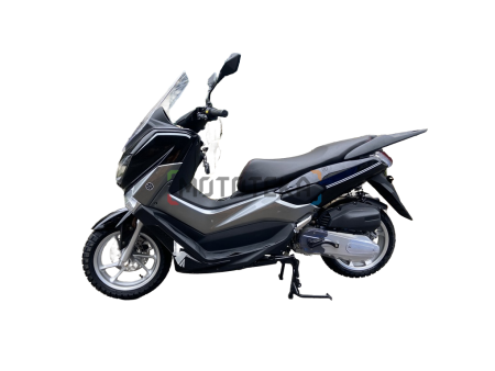 Максискутер Мотомир QUANTUM 50 (150) серый/чёрный - купить с доставкой, по выгодной цене в интернет-магазине Мототека