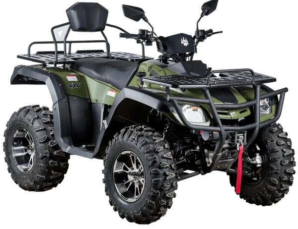 Квадроцикл IRBIS (Ирбис) ATV 350 зелёный с ПСМ | Мототека