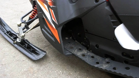 Снегоход Мотомир COMPASS 200 оранжевый (машинокомплект) - купить с доставкой, по выгодной цене в интернет-магазине Мототека