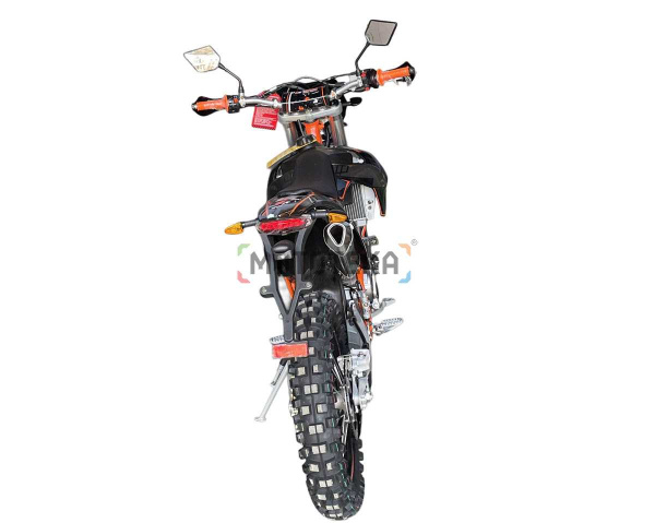 Мотоцикл кроссовый / эндуро Мотомир X - MOTOS CBS чёрный/оранжевый с ПТС | Мототека