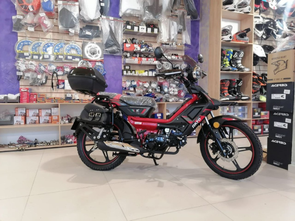 Мопед Скутеретта FXMOTO (ФХМото) RATO 50 (110) серый | Мототека