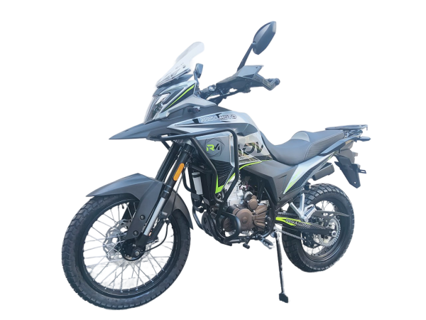 Мотоцикл дорожный Regulmoto (Регулмото) ADV 300 S. спицованные колеса серый/чёрный с ПТС | Мототека