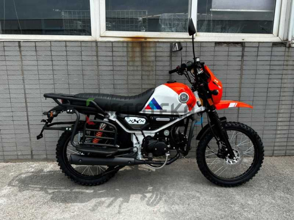 Мопед Мотомир COLT SCRAMBLER оранжевый/белый | Мототека