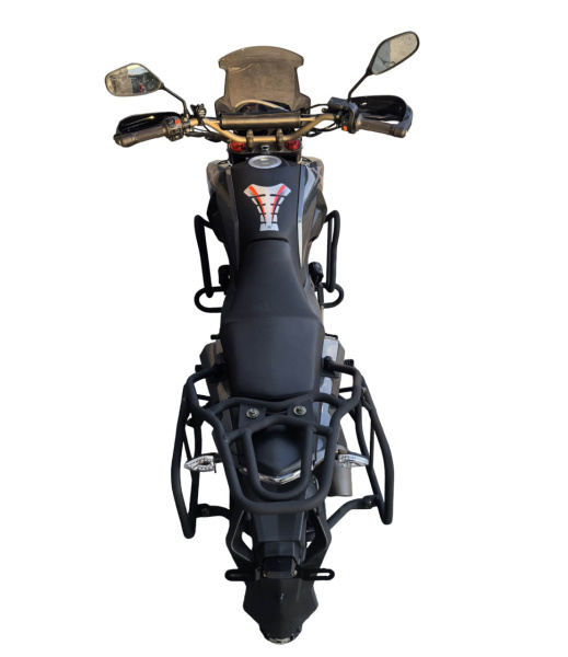 Мотоцикл кроссовый / эндуро Мотомир FIREGUARD 250 TRAVEL тёмно-серый с ПТС (+БАГАЖНИК) | Мототека